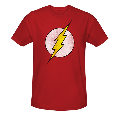 Tricou: the flash logo red (dama)