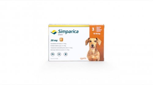 Zoetis Simparica caine 20 mg (5 - 10 kg), 1 comprimat