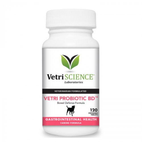 Vetri probiotic bowel defense, 120tbl masticabile