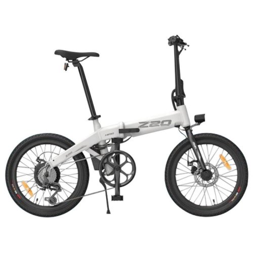 Bicicleta electrica pliabila himo z20, roti 20”, motor 250w, autonomie pana la 50-80 km, viteza maxima 25km/h, alb