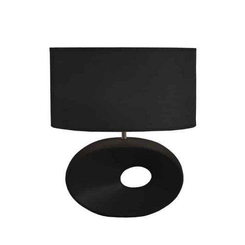 Infinity Lampa cu picior ceramica, negru, qenny typ 10 at09115