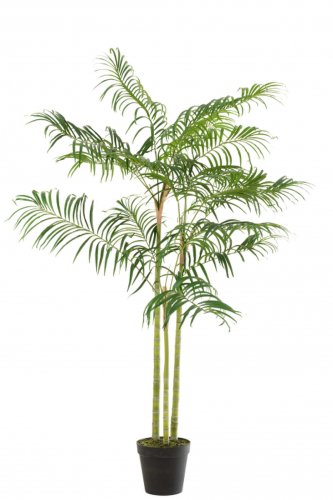 Jolipa Bambus artificial in ghiveci, fibre artificiale, verde, 110x110x170 cm