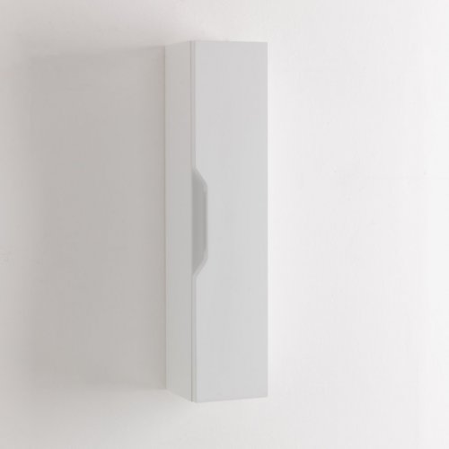 Raft de perete belsk, mdf, alb, 17.5x16x78.2 cm