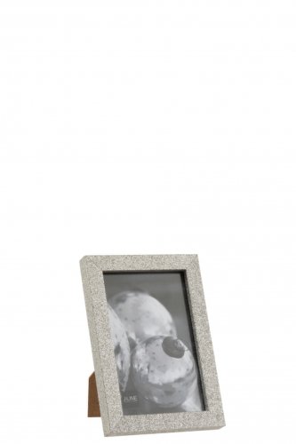Jolipa Rama foto (10x15 cm), lemn, argintiu, 12x1.5x17 cm