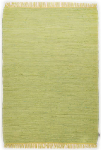 Tom Tailor Covor unicolor cotton colors, bumbac, verde, 60x120