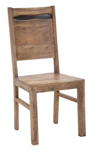 Mauro ferretti set scaune yellowstone 2 buc cm 45x45x100 (lemn nilotic de acacia)