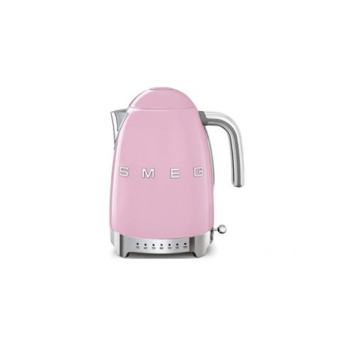 Fierbator electric smeg klf04pkeu, stilul anilor 50, roz, 27.5 x 22.6 x 17.1 cm