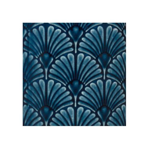 Vaza ceramica double glaze albastru h21,7 cm