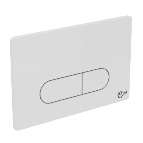 Placa de actionare wc ideal standard oleas m1, 234 x 154 mm, alb - r0115ac