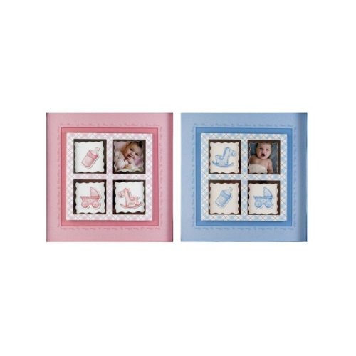 Album foto Baby Stories, personalizabil, 200 foto 10x15 cm, slip-in, notes Albastru
