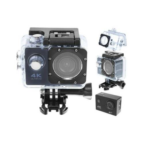 Camera sport 4k ultra hd, wi-fi, card microsd 32gb, subacvatica, stabilizator imagine