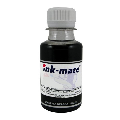 Inkmate Cerneala compatibila refill gi-490bk pentru imprimante canon, pigment black 500 ml