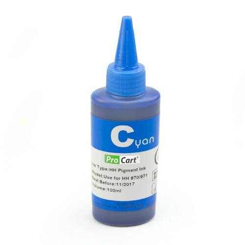 Procart Cerneala pigment cyan pentru hp970 hp971