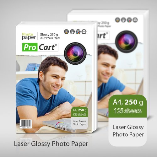Hartie foto laser high glossy 250g a3
