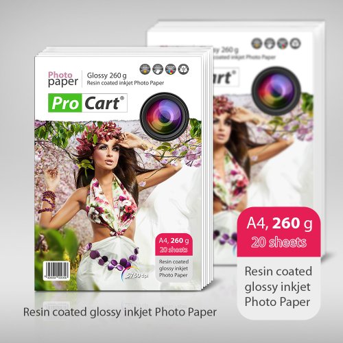 Procart Hartie foto rc high glossy 260g a3