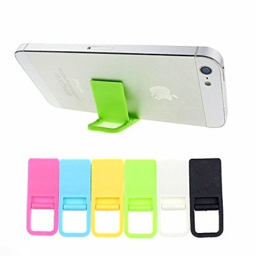 Mini suport universal pentru telefon, pliabil, 5 cm, abs alb