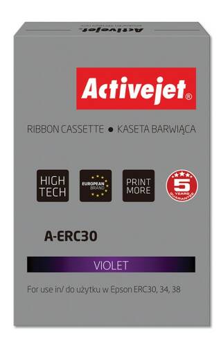 Ribon compatibil epson erc 30 erc 34 erc 38 imprimare violet
