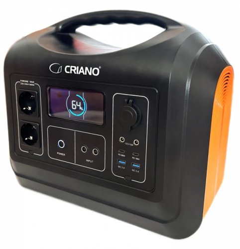 Criano Statie acumulator portabil pentru incarcare electrica longlife, lifepo4, generator solar power station - 1800w, 1488wh - cno-ps1800