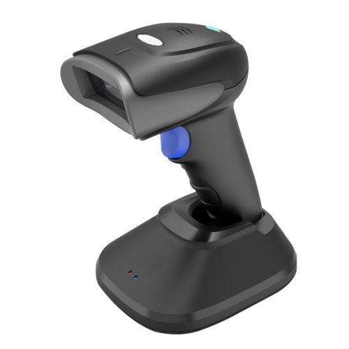 Scanner coduri de bare cu laser lp-wx70d, scaner coduri de bare portabil 1d cu cradle