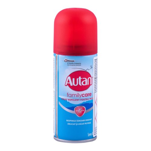 Autan spray uscat pentru tantari family care, 100 ml