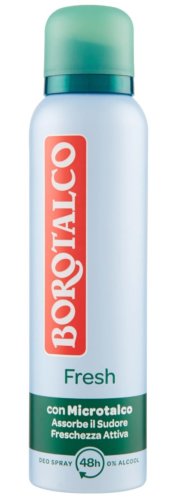 Deodorant spray 48 h, 150 ml, borotalco - fresh