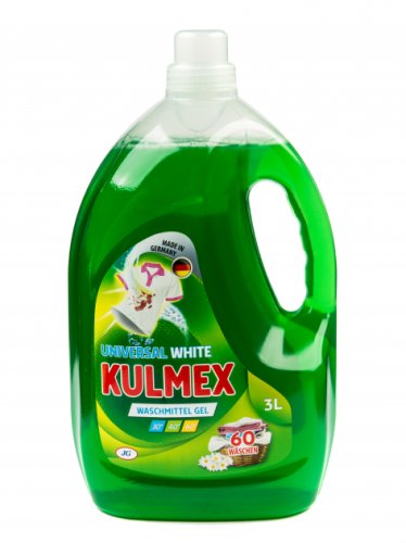 Detergent lichid 3l, kulmex - universal white