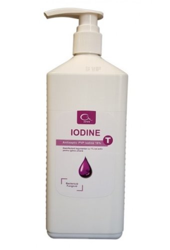 Dezinfectant si antiseptic biocid pentru igiena umana 1l, iodine t
