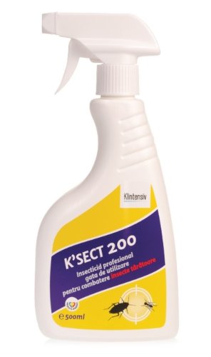 Klintensiv k'sept 200 insecticid profesional gata de utilizare pentru combaterea taratoarelor, 500 ml