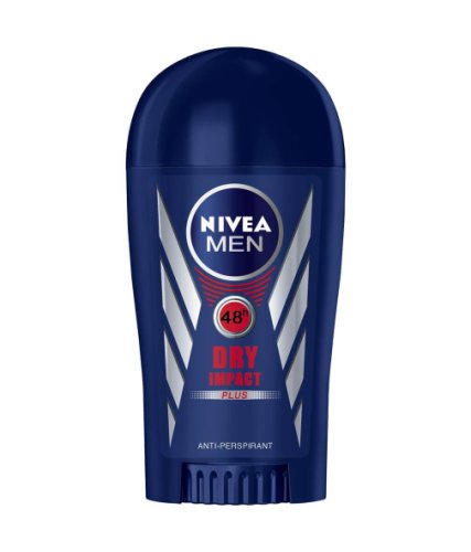 Nivea men deodorant antiperspirant stick 48h dry impact, 40ml