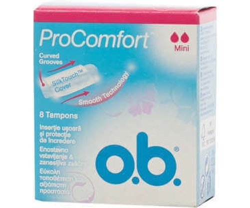 O.b. procomfort absorbante mini, 8 bucati