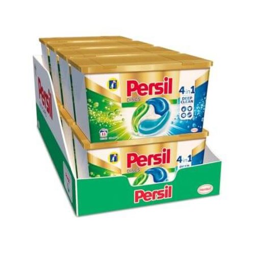 Pachet persil detergent capsule pentru haine/rufe, discs universal, 8x11 spalari