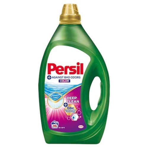 Persil detergent lichid gel against bad odors universal 36 spalari, 1.8 l