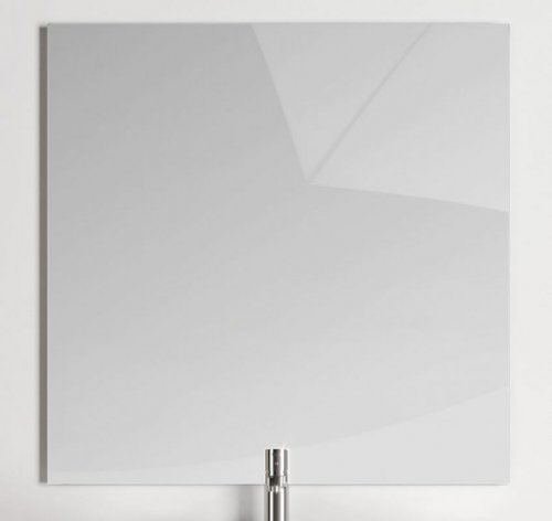 Oglinda baie 800x800 mm gri dalet, slim eco