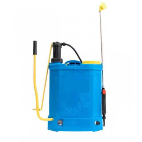 Ronex Pompa de stropit electrica 2 in 1, vermorel cu acumulator (baterie + manuala) 20l