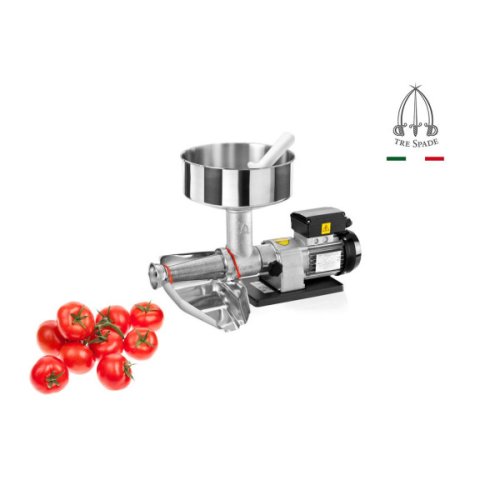 Tre Spade Italy Storcator rosii electric cu accesorii din inox nr 4, tre spade - italia