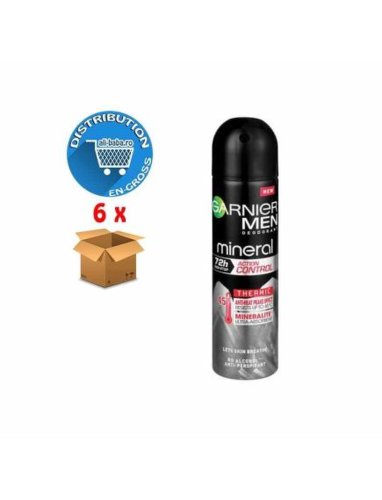 Garnier deodorant barbati spray 150ml mineral action control termic engros