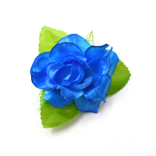 Set 45 trandafiri cu frunza albastru