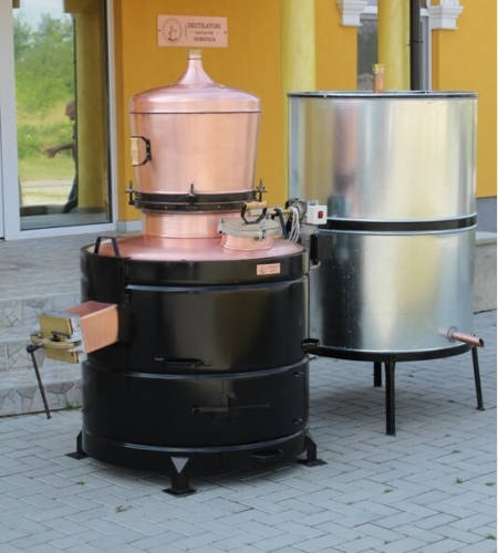 Destilatori Kazani D.o.o Cazan tuica 350 litri exclusive 5mm + amestecator electric