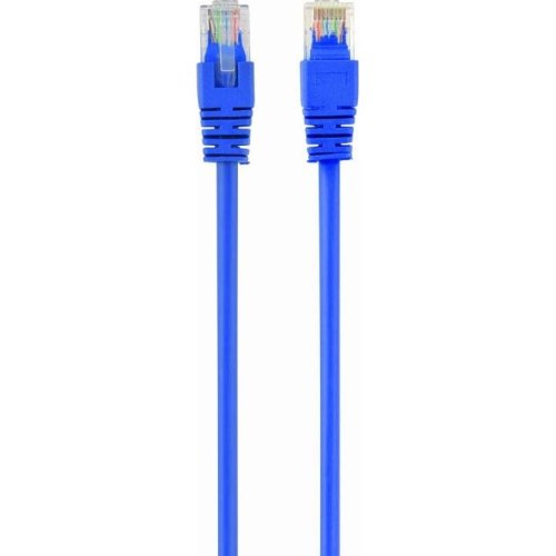 Praize Cablu utp retea, albastru, cat5e, 10m lungime - cablu ethernet cu mufa, conector rj45