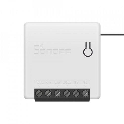 Comutator inteligent fara fir sonoff mini r2 , wi-fi (cutie electrica interioara) alb (m0802010010)