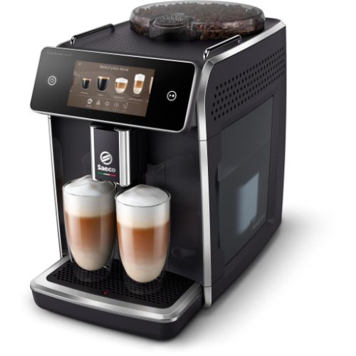 Philips Espressor complet automat saeco granaroma deluxe sm6680/00 18 varietati de cafea,6 profiluri de utilizator, ecran tft color