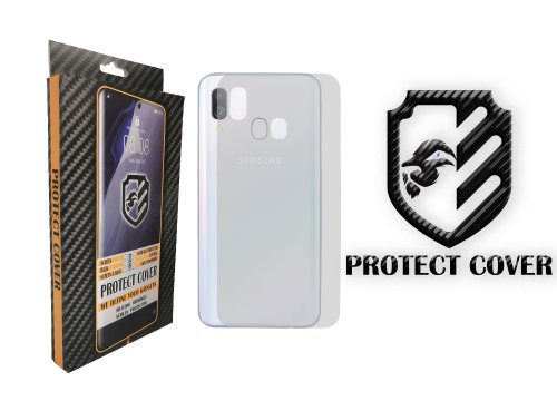 Folie de protectie din silicon premium protect cover pentru samsung galaxy a40 protectie ecran-spate