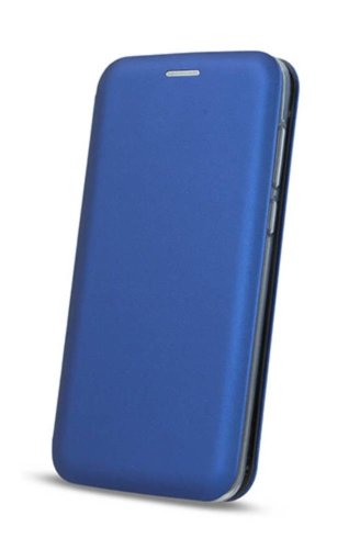 Husa de protectie tip carte pentru huawei p smart 2021, inchidere magnetica, albastru