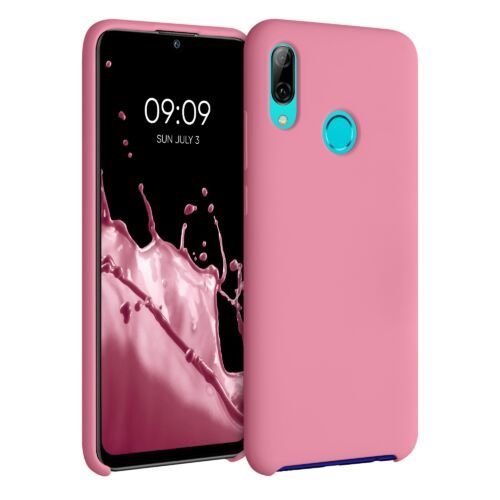 Kwmobile Husa pentru huawei p smart (2019), silicon, roz, 47824.212