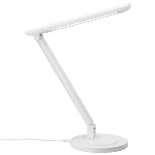 Lampa led de birou mrg m8002 , led, reincarcabila, usb, alb