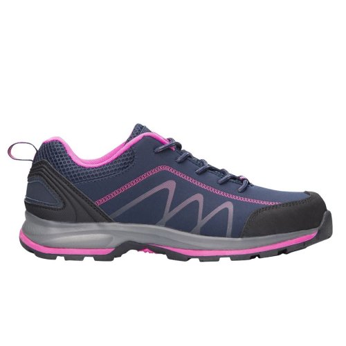 Pantofi trekking/outdoor bloom roz/bleumarin - softshell - pentru femei 35 roz - bleumarin