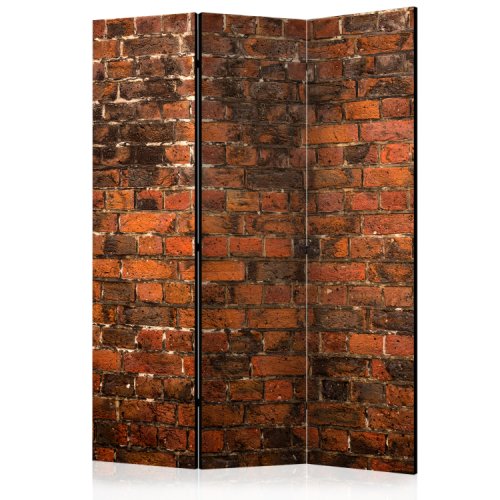Paravan artgeist, old brick wall, 3 parti- 1.35 x 1.72 m