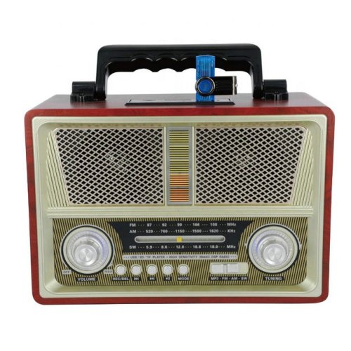 Radio cu mp3 player meier md-1802bt, bluetooth, fm/am/sw3, usb, sd card, auriu