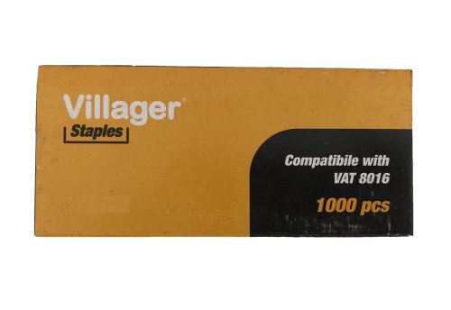 Set 1000 capse pentru capsator pneumatic 8 mm, villager vl019097