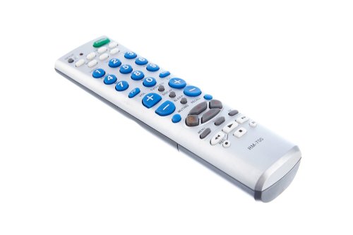 Telecomanda universala tv, dvd/cd, vcr, receiver, aux, rm-700, alb-albastra